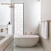 Pietra Bianca Bella Freestanding Stone Bath gallery detail image