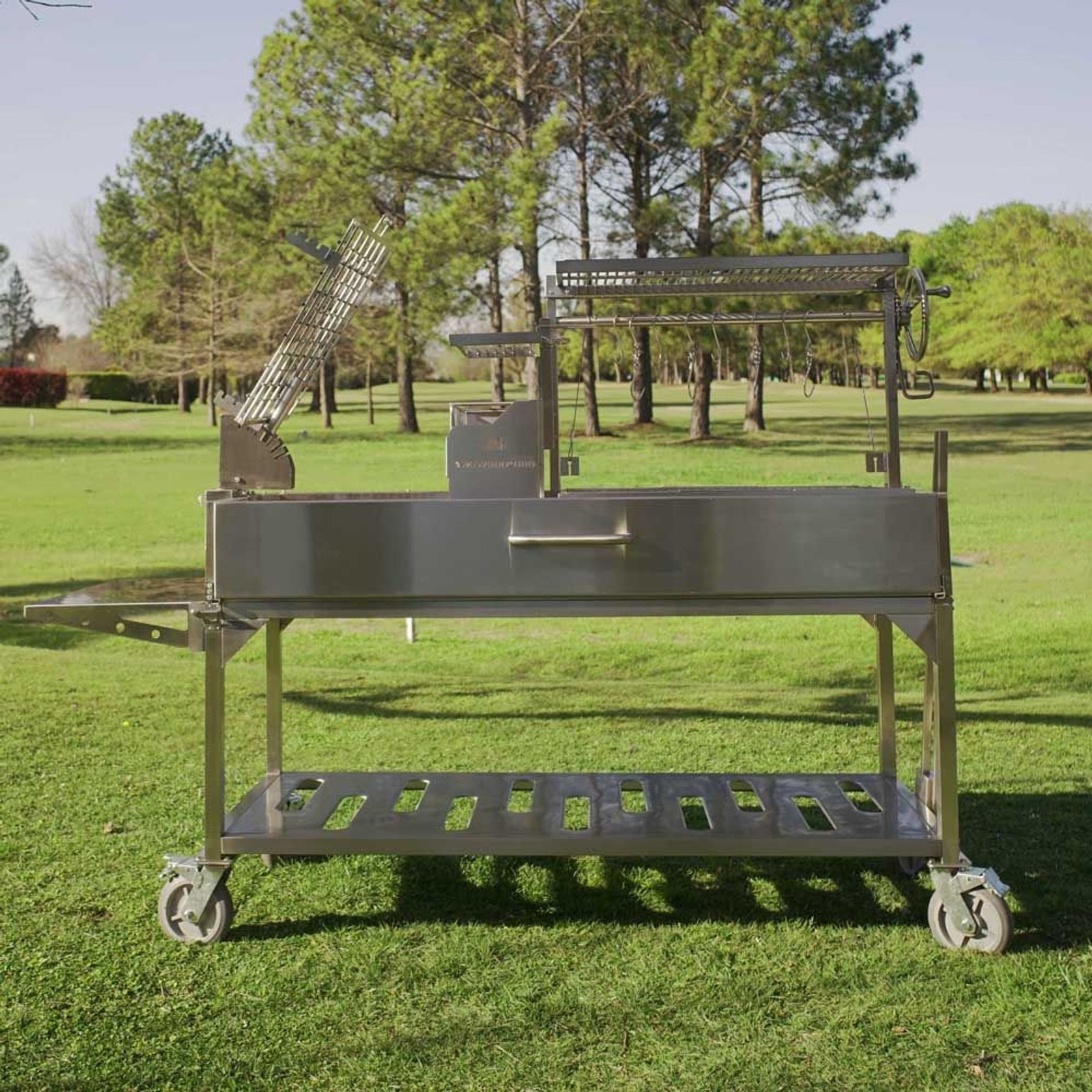Argentine Extra Large Charcoal & Woodfired Parilla Grill | BBQ26SS gallery detail image
