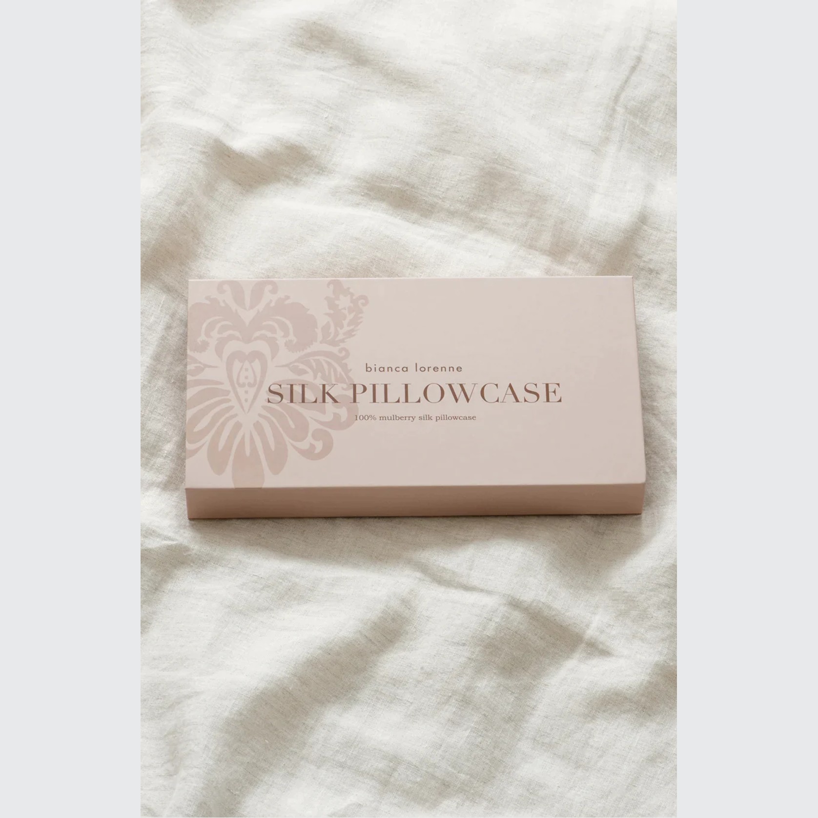 Silk Pillowcase with Gift Box - Slate | Bianca Lorenne gallery detail image