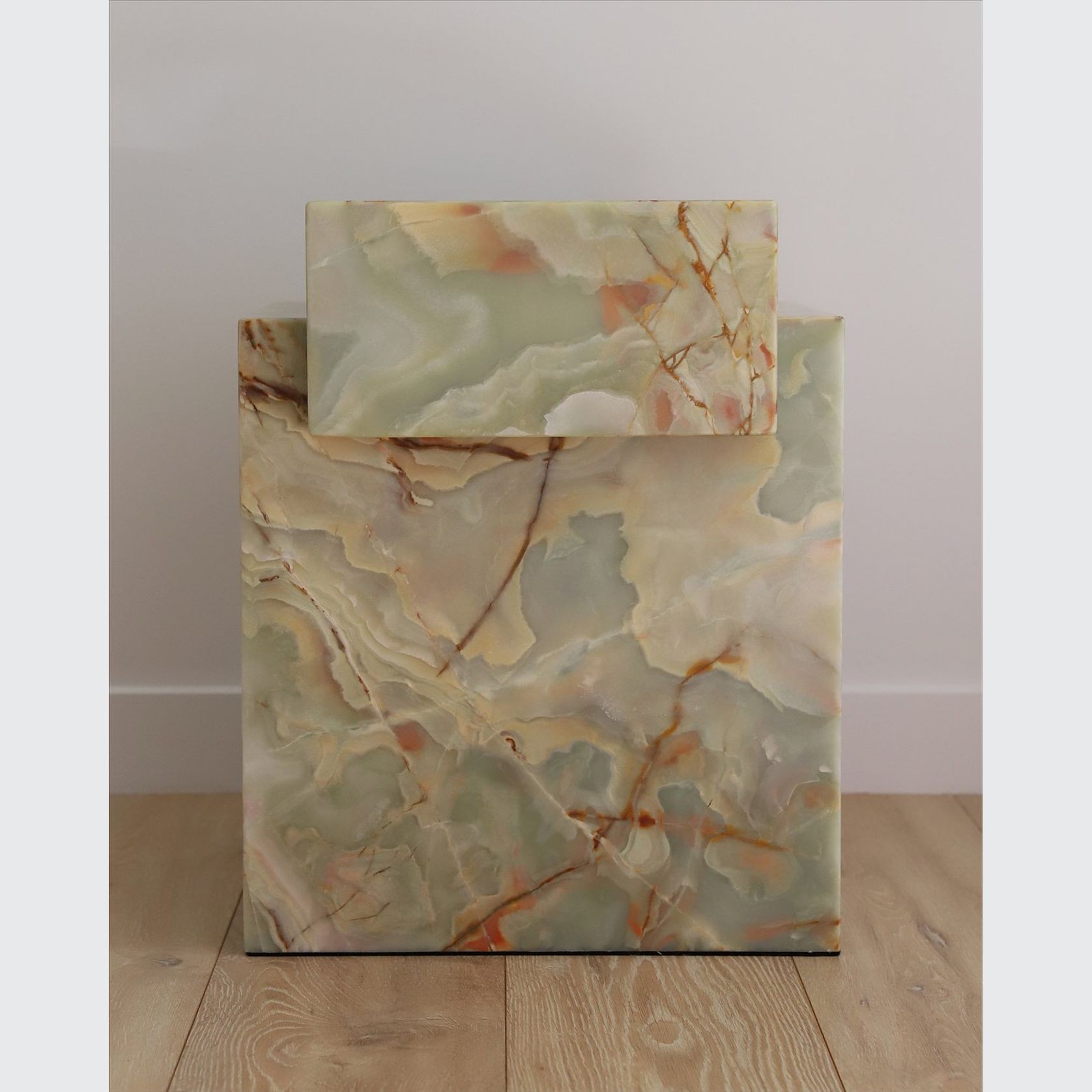 Bianca Table | Green Onyx gallery detail image