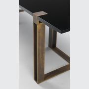 Black and Gold Dining Table gallery detail image