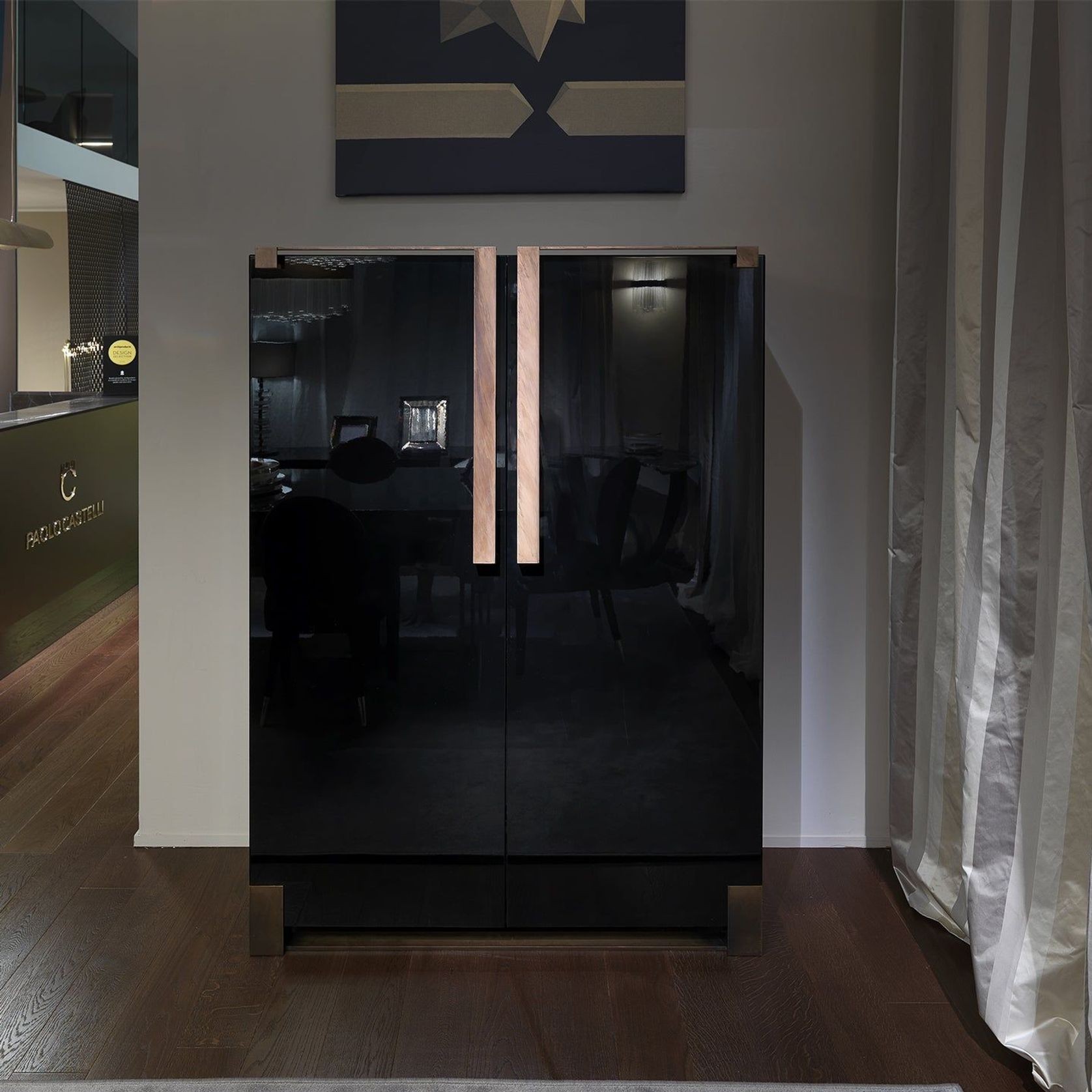 Black and Gold Cabinets Sideboard gallery detail image