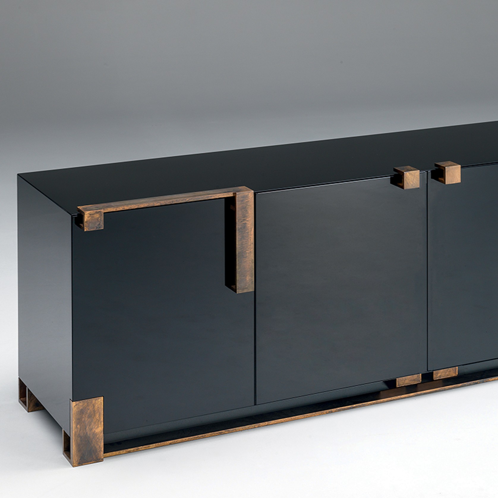 Black and Gold Cabinets Sideboard gallery detail image