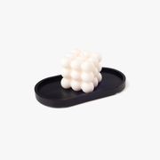 Black Oval Konkret Eco Candle Tray gallery detail image