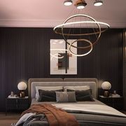 WOODFLEX Flexible Acoustic Wood Slat Wall Panel, Black Veneer - 2700mm x 600mm gallery detail image