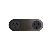 13 Carbon Double Outlet Faceplate gallery detail image