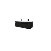 Code Lux 1500 Double Sink 2 Drawer Vanity - 5 Colours gallery detail image