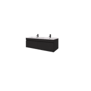 Code Lux 1500 Double Sink 2 Drawer Vanity - 5 Colours gallery detail image