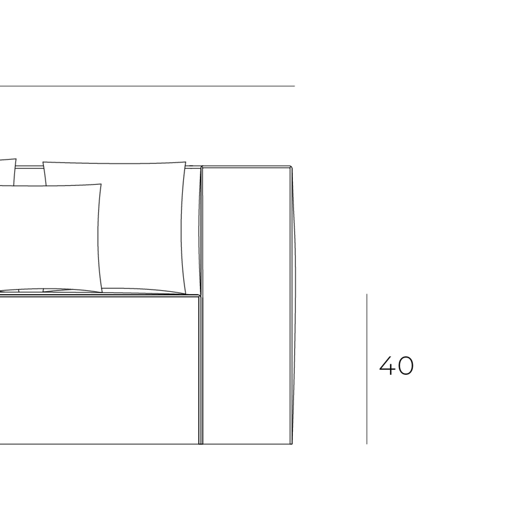 Block 4 Seater Sofa - Fossil Fawn gallery detail image