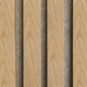 Blonde Oak | Acoustic Panel (Beige Felt) gallery detail image