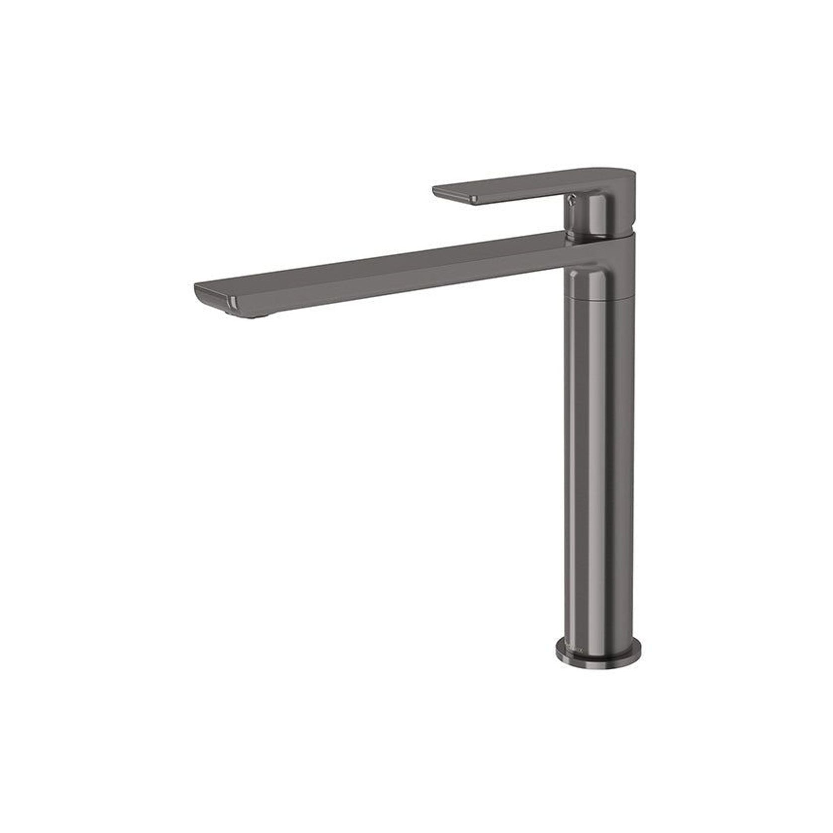 Phoenix Gloss MKII Sink Mixer  - Brushed Carbon gallery detail image