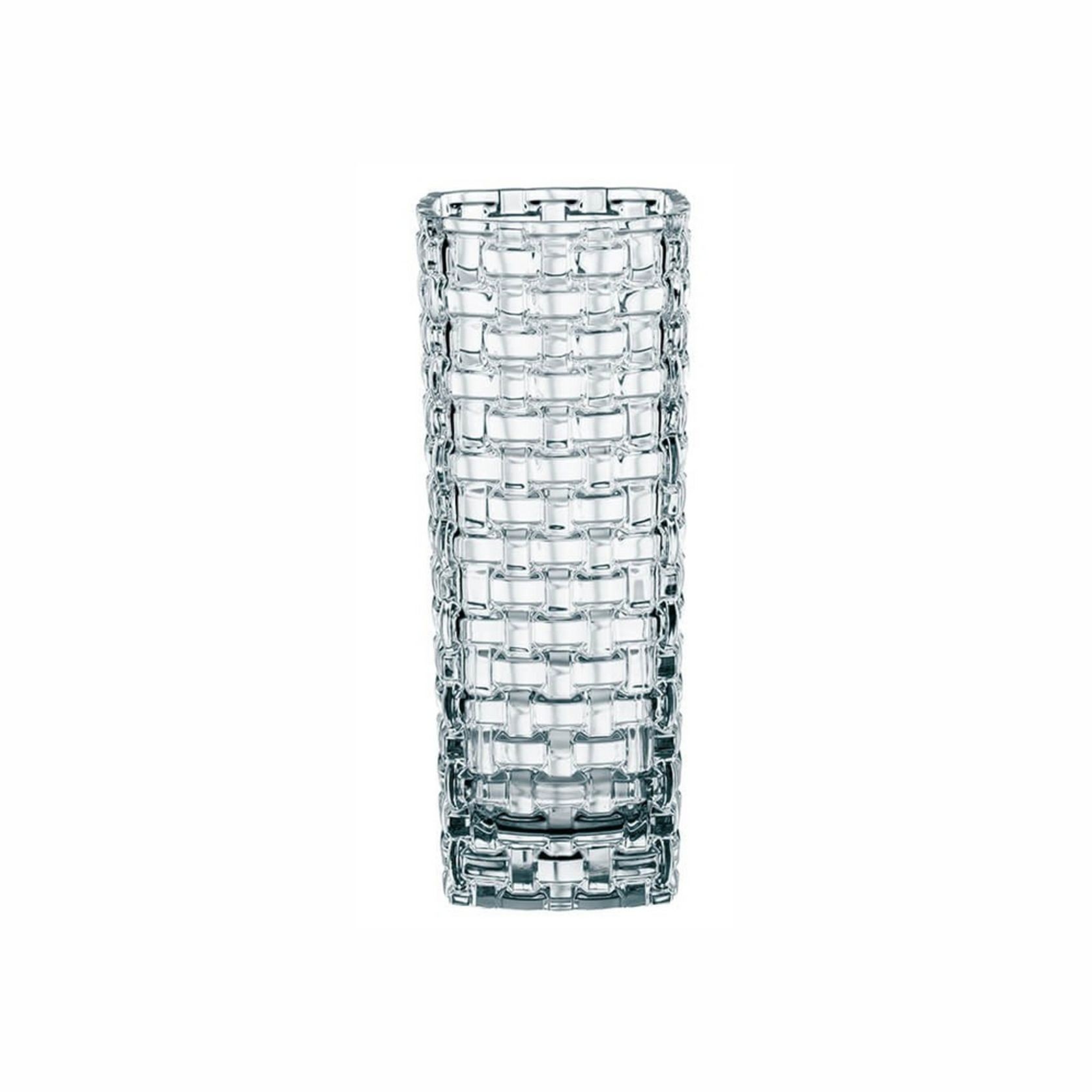 Bossa Nova Crystal Basket Vase gallery detail image