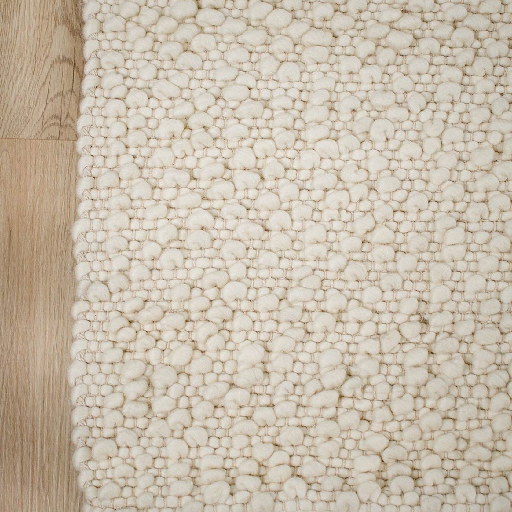 Boucle Rug | Ivory gallery detail image