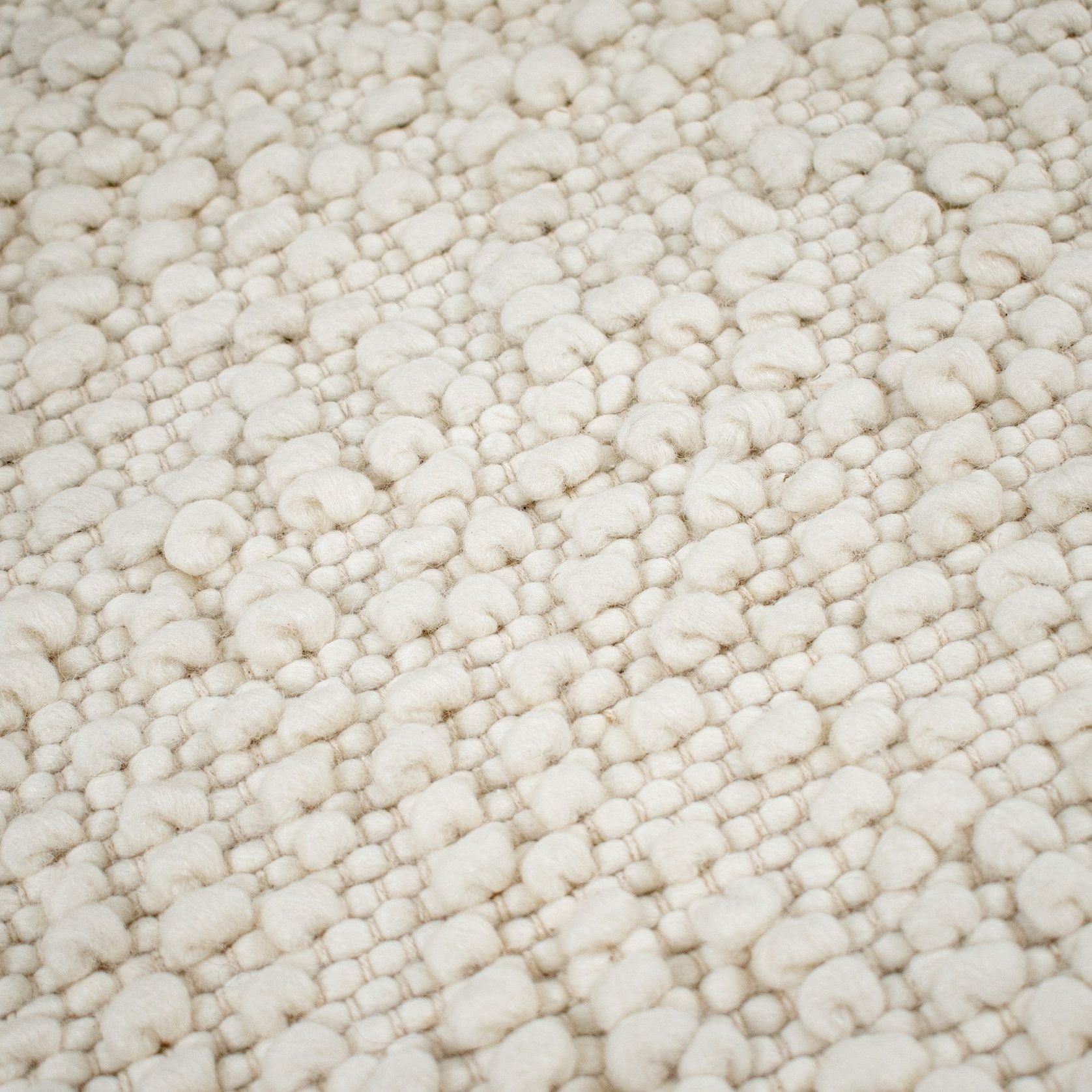 Boucle Rug | Ivory gallery detail image