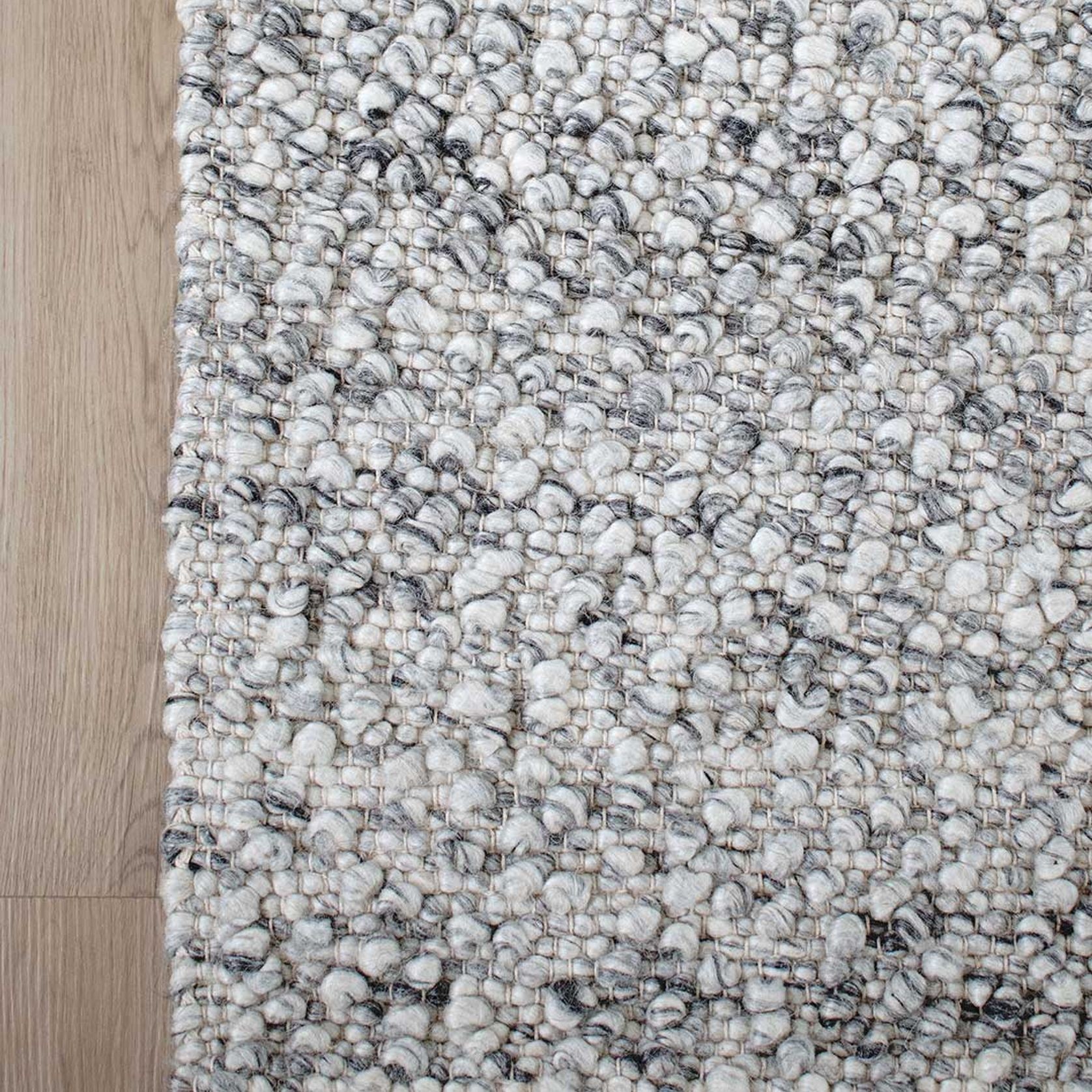 Boucle Rug | Smoke gallery detail image