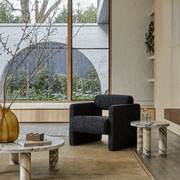 Soren Liv Bower Frame Rug - Moss gallery detail image