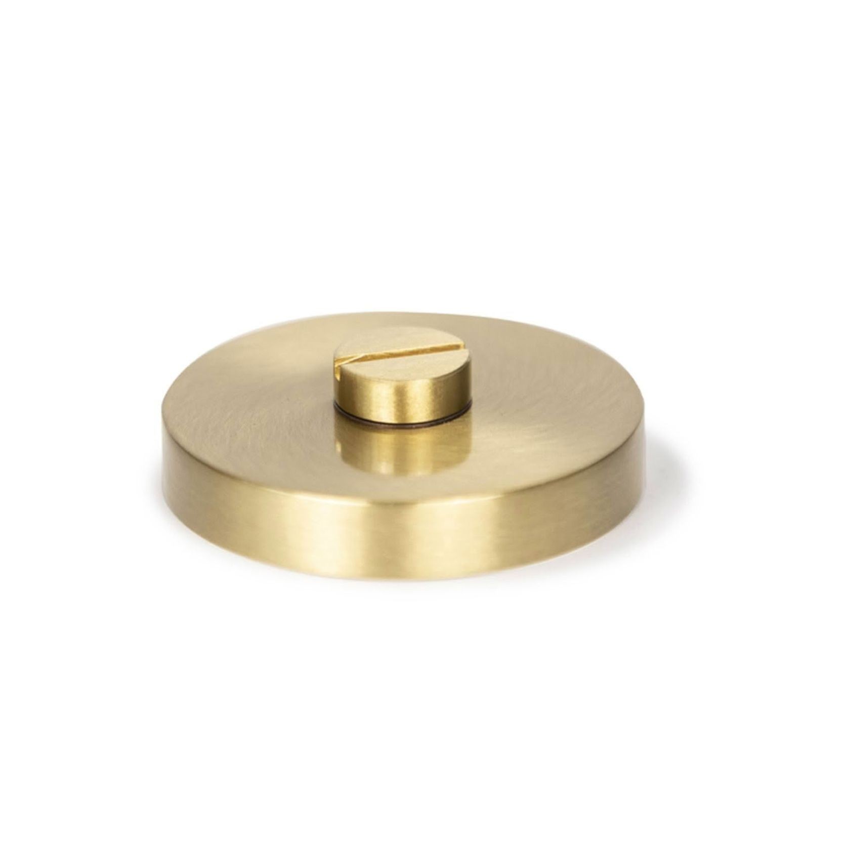Atelier Privacy Lock With Latch - Brass gallery detail image