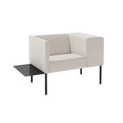Brix Armchair - Wide Arm & Auxiliary Table gallery detail image
