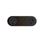 13 Carbon Double Outlet Faceplate gallery detail image