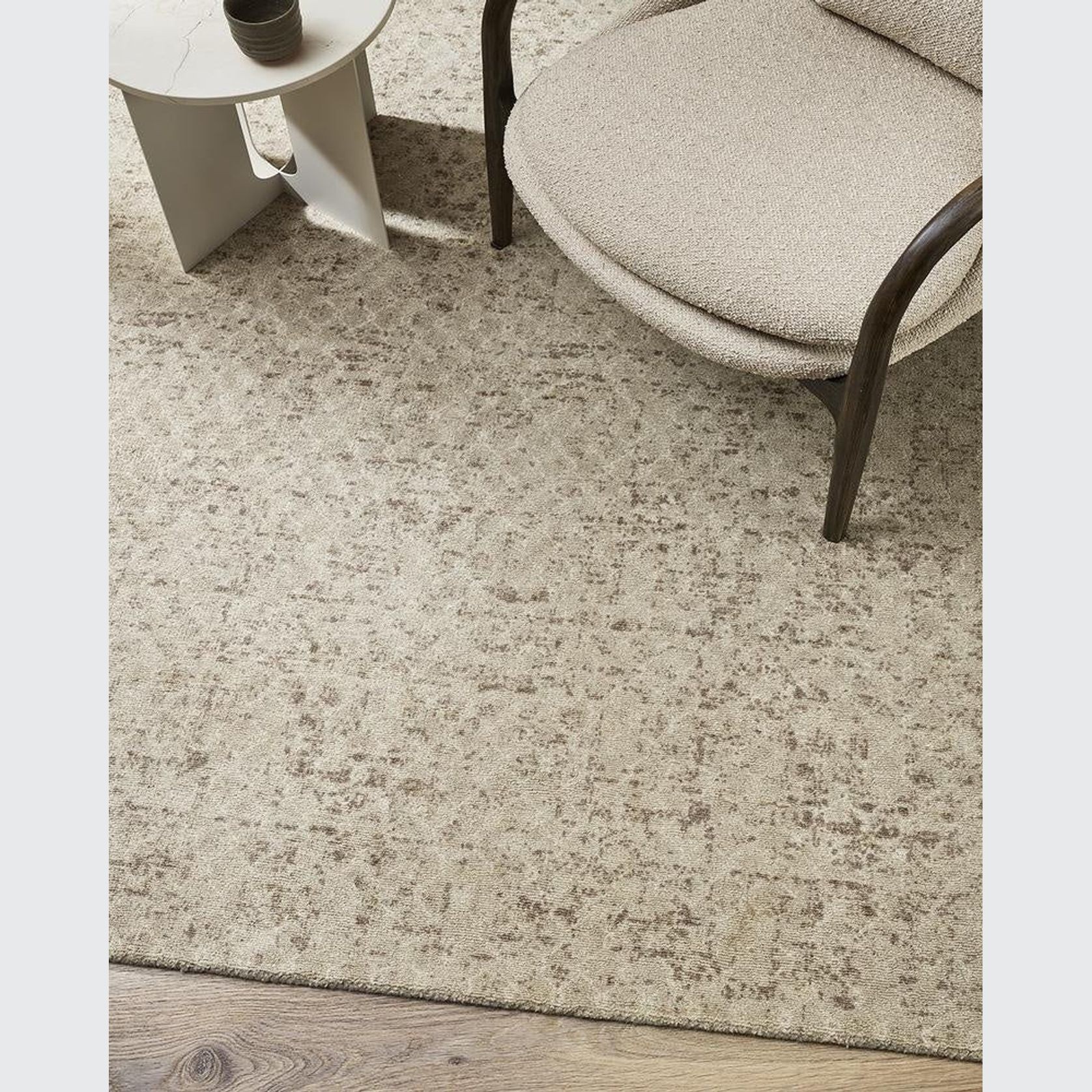 Baya Cadence 100% Wool Floor Rug - Camel gallery detail image