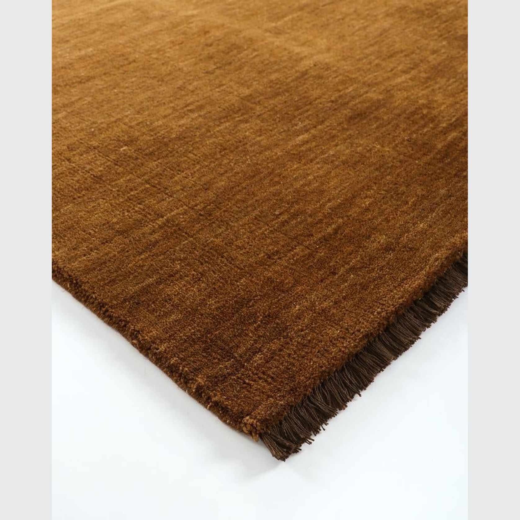 Baya Sandringham 100% NZ Wool Floor Runner Rug - Pecan gallery detail image