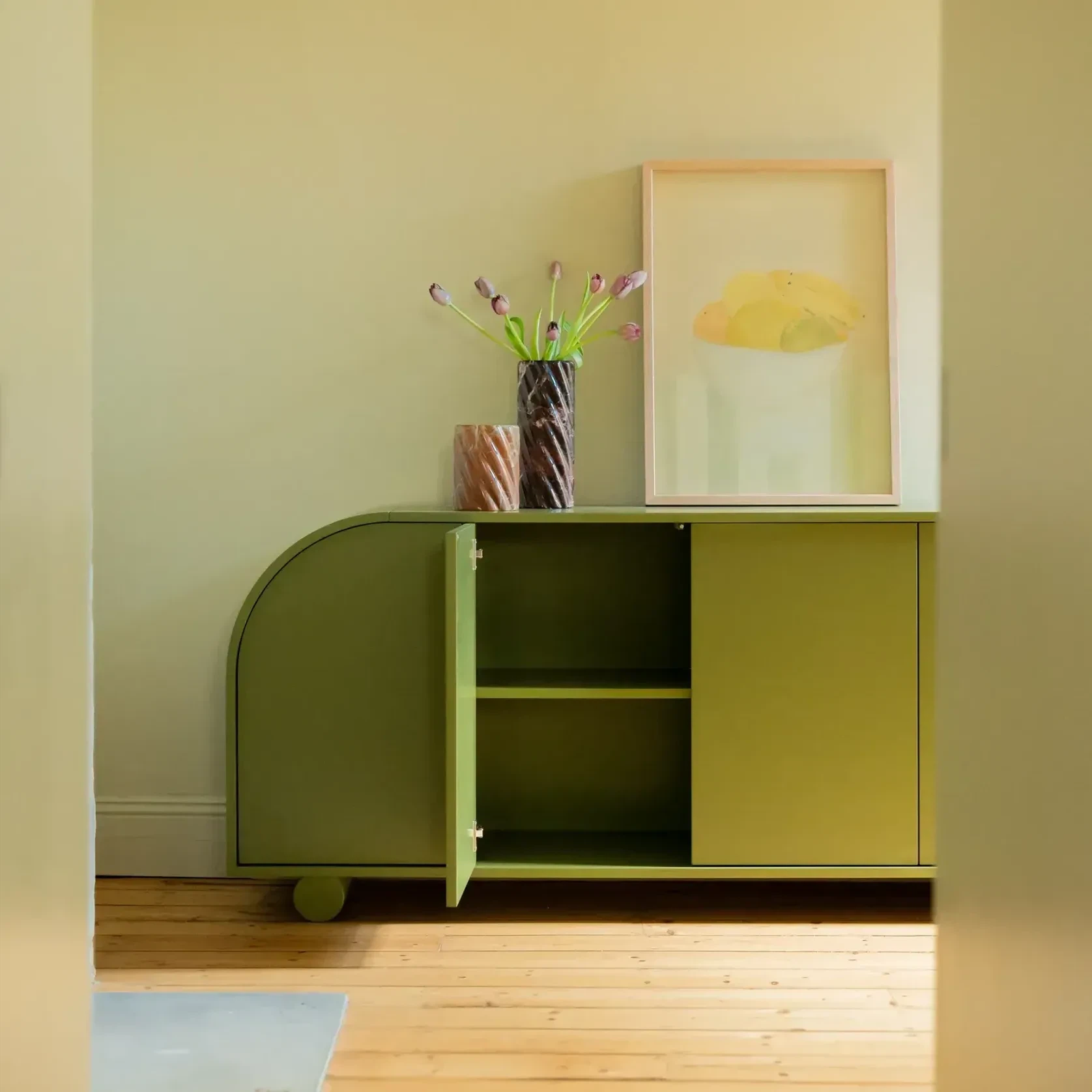 Muse Sideboard 180cm - Olive gallery detail image