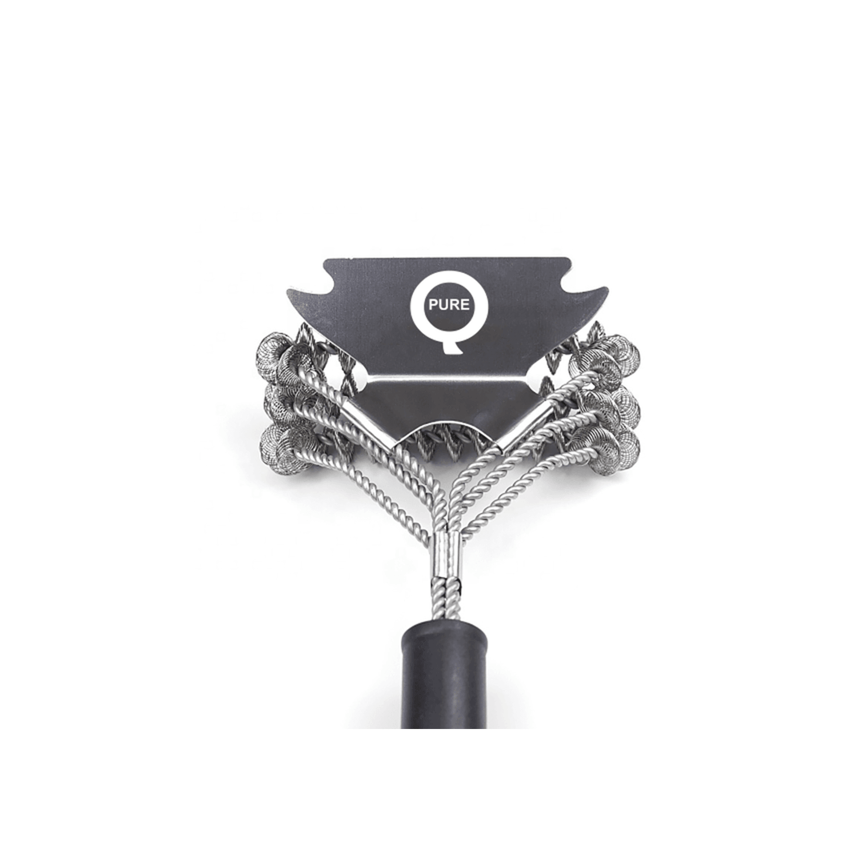 PureQ Juggernaut Grill Brush Bristle-less gallery detail image