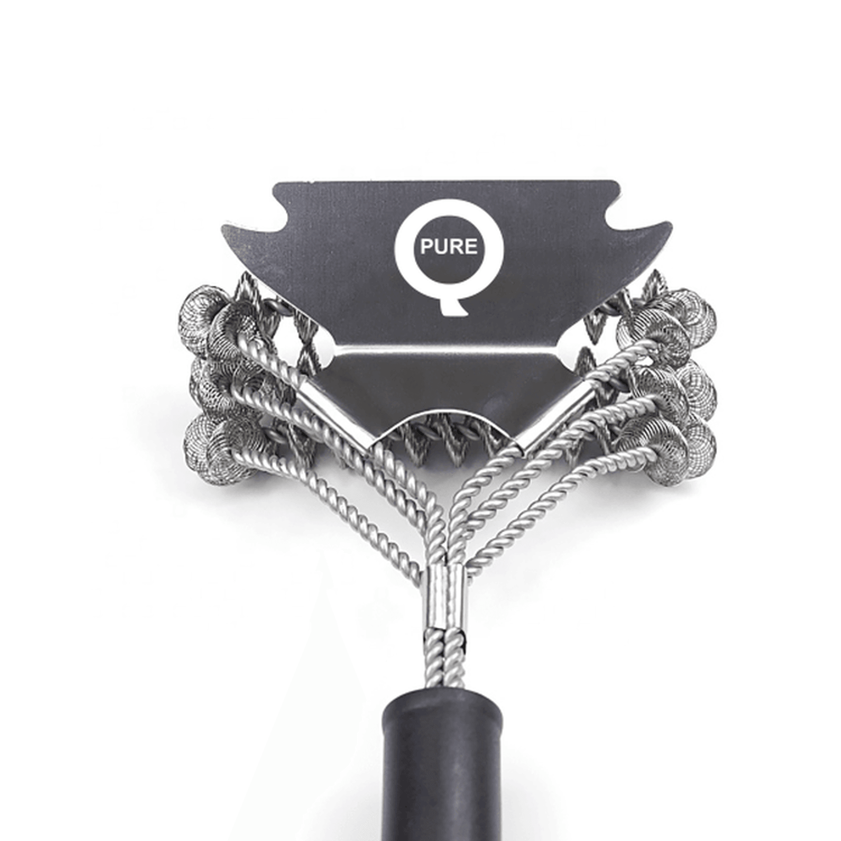 PureQ Juggernaut Grill Brush Bristle-less gallery detail image