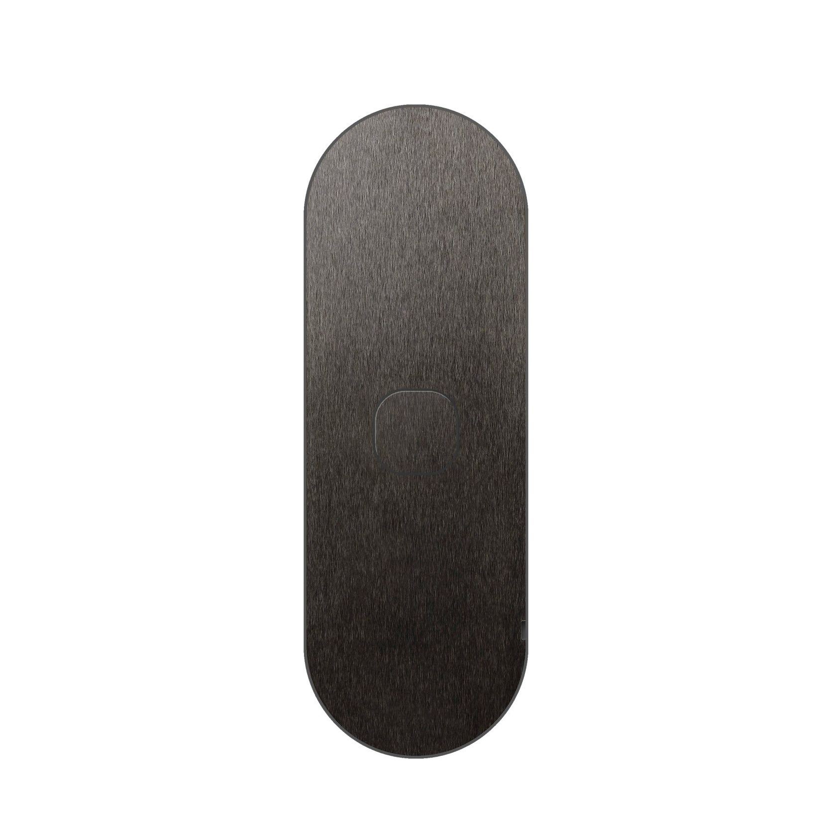 13 Carbon 1 Gang Switch Grid Faceplate gallery detail image