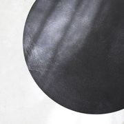 'Brutalist' Iron Side Table / 65cmD x 41cmH gallery detail image