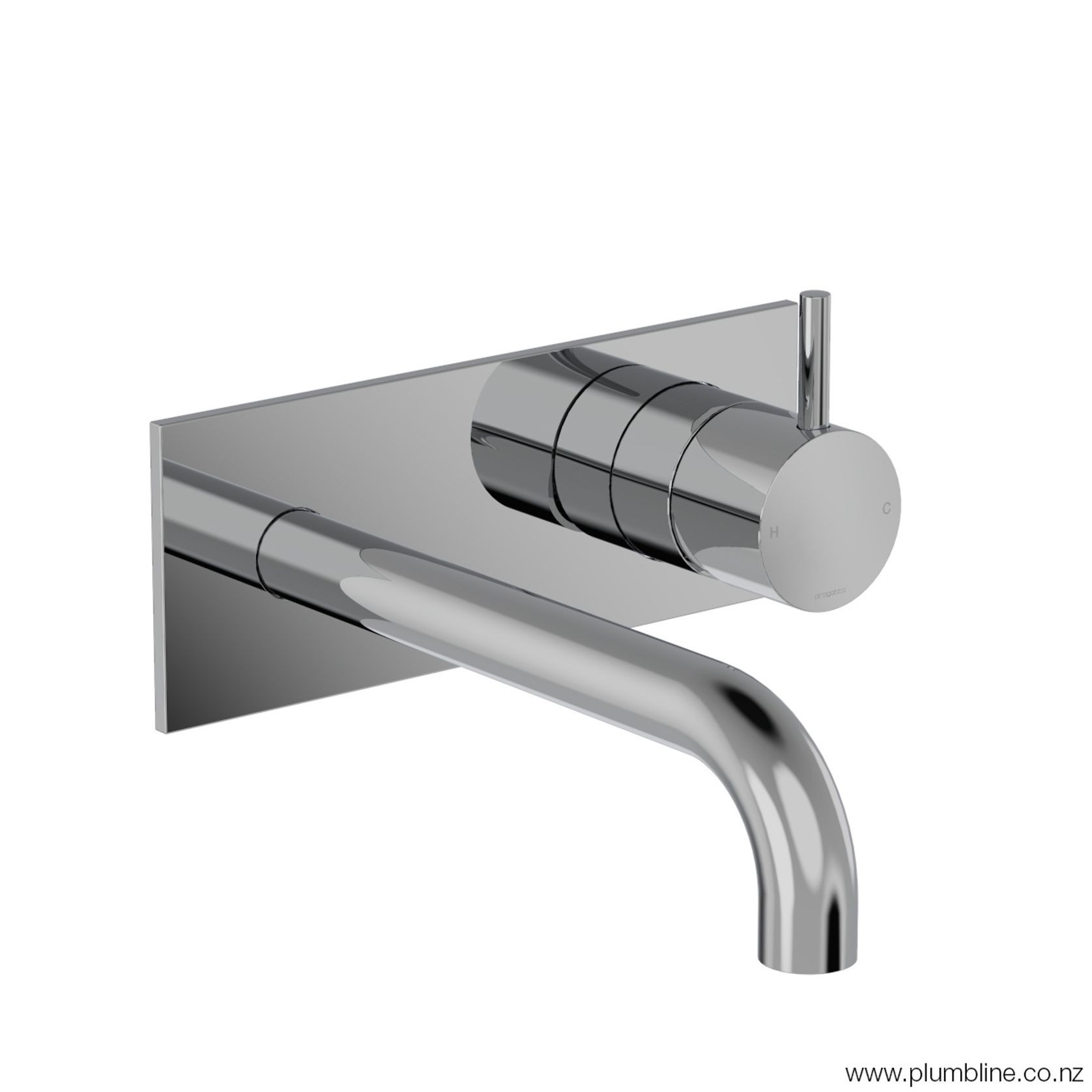 Buddy Wall Mount Mixer With Backplate gallery detail image