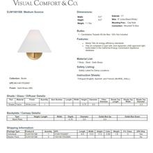 Visual Comfort Studio Burke Wall Sconce gallery detail image