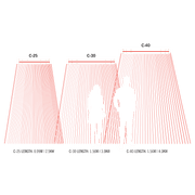 C25 2500W Black/Contemporary Facia Infrared Heater gallery detail image