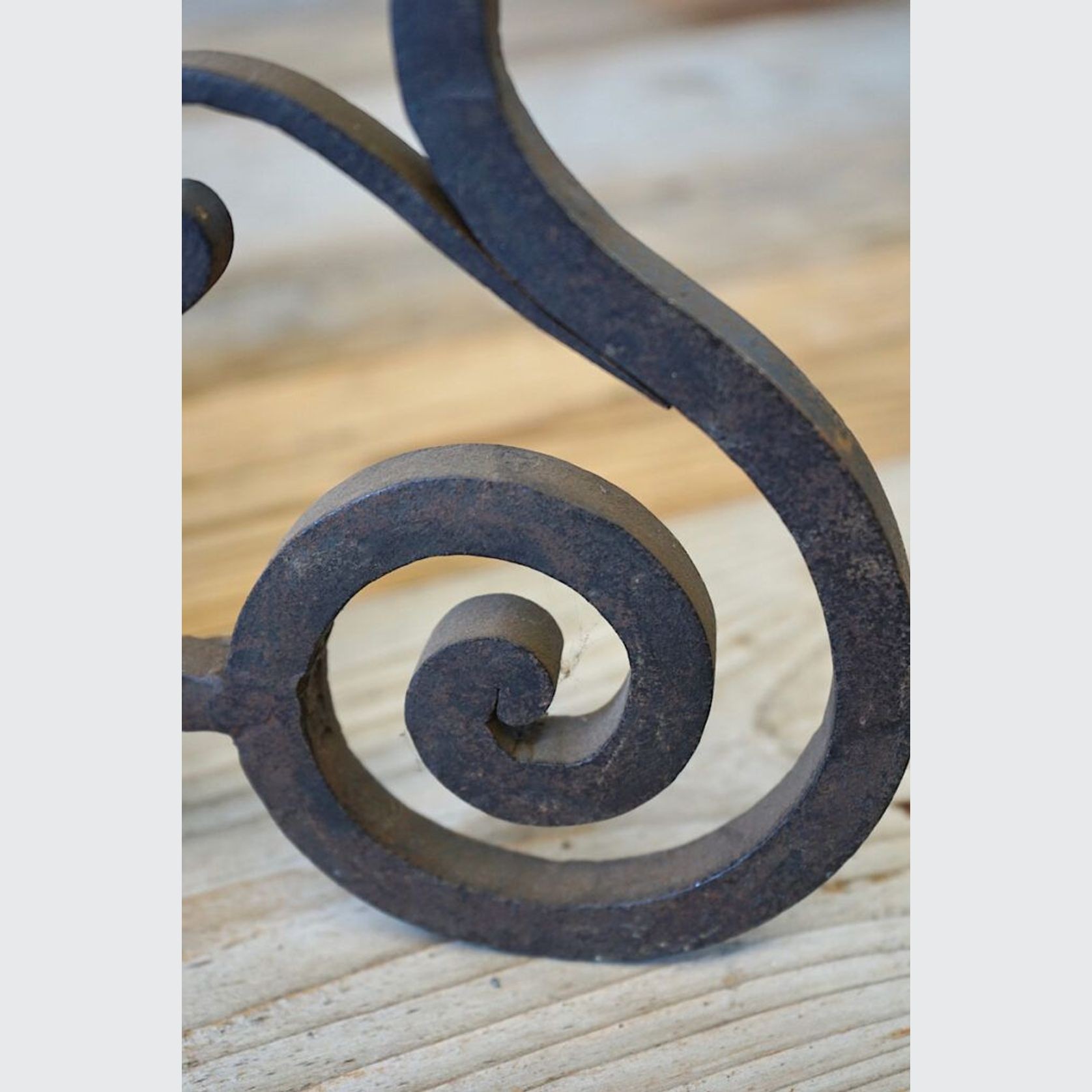 Large Italian Wrought-Iron Candlestick - 1400mm gallery detail image