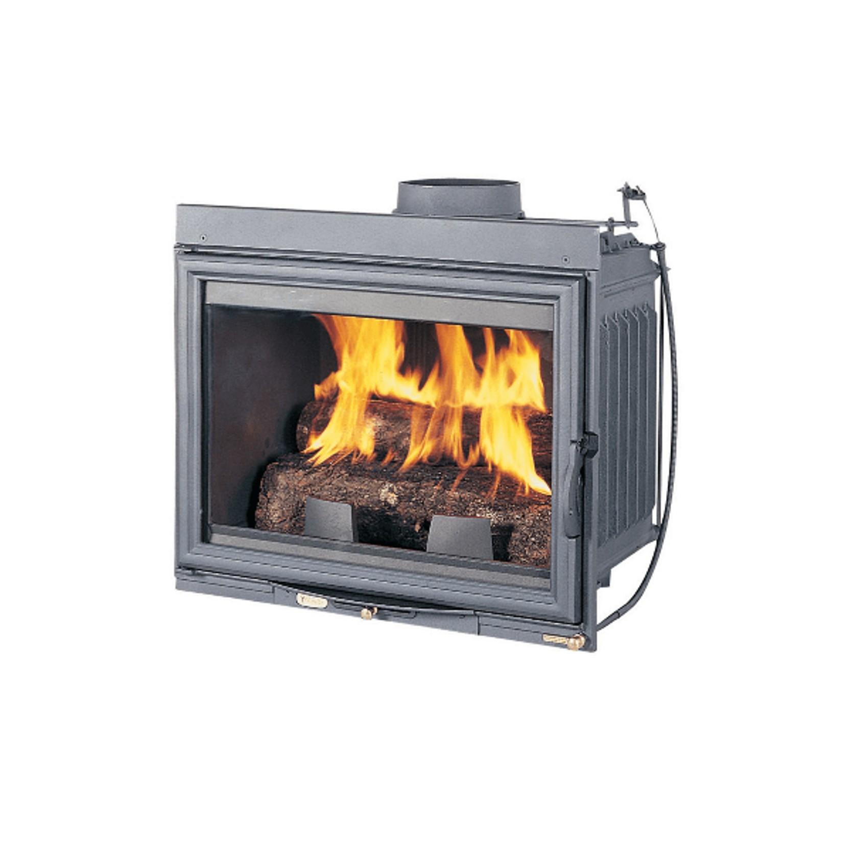 Cheminee Chazelles C800L Radiant Wood Fireplace gallery detail image