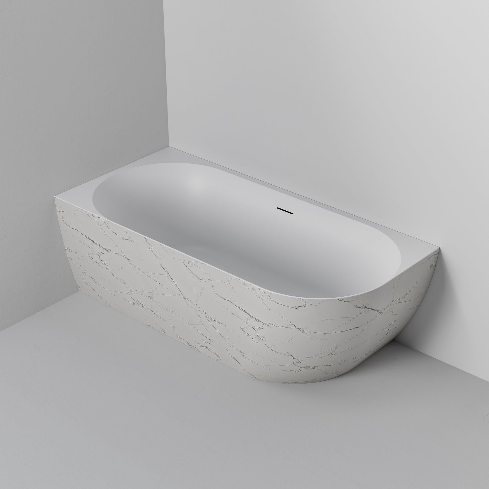 Endura Acrylic Arc 1700 Corner Bath Range gallery detail image
