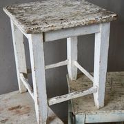 French Rustic Painted Stools gallery detail image