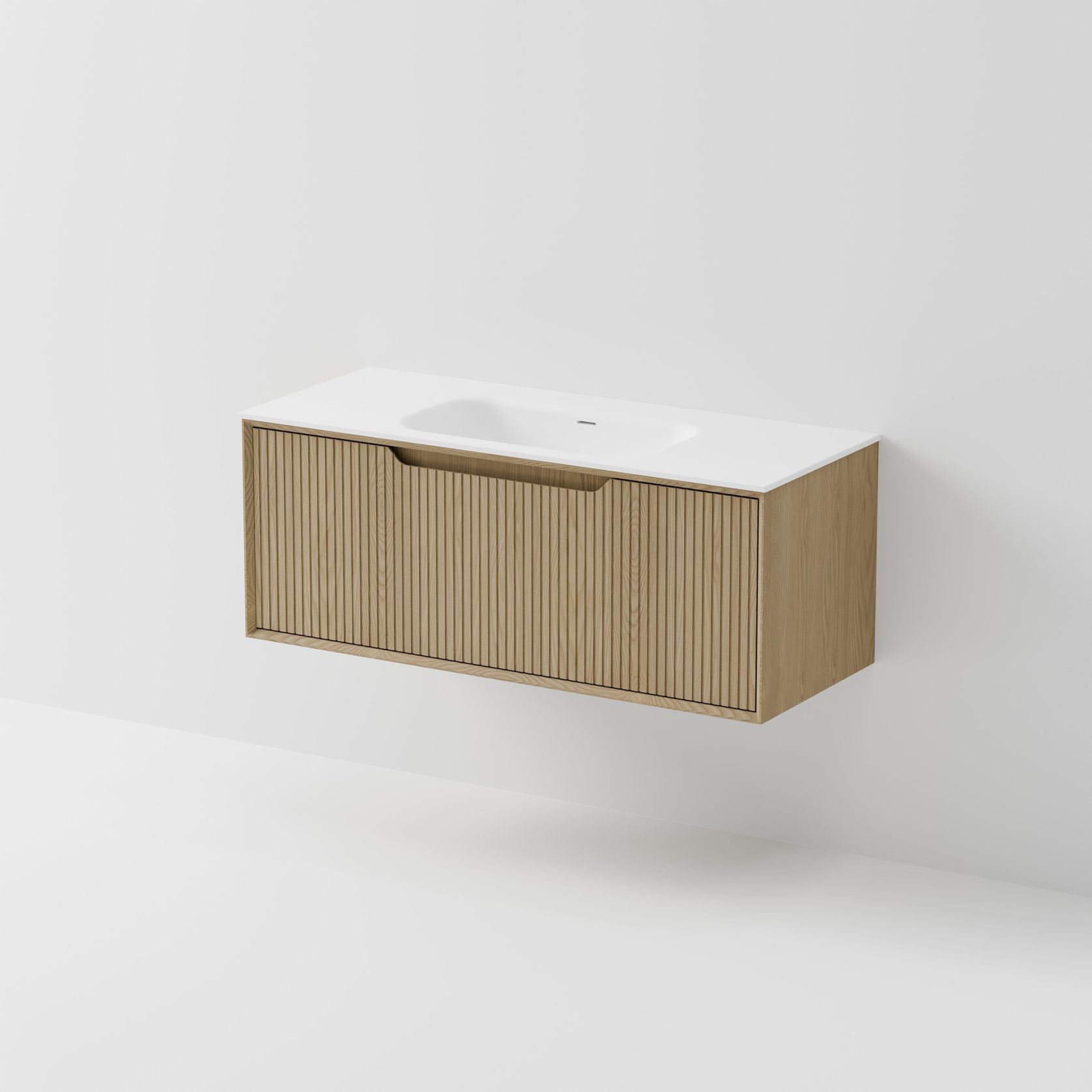 Aria 1200 Wall Hung Vanity | Inset Basin gallery detail image