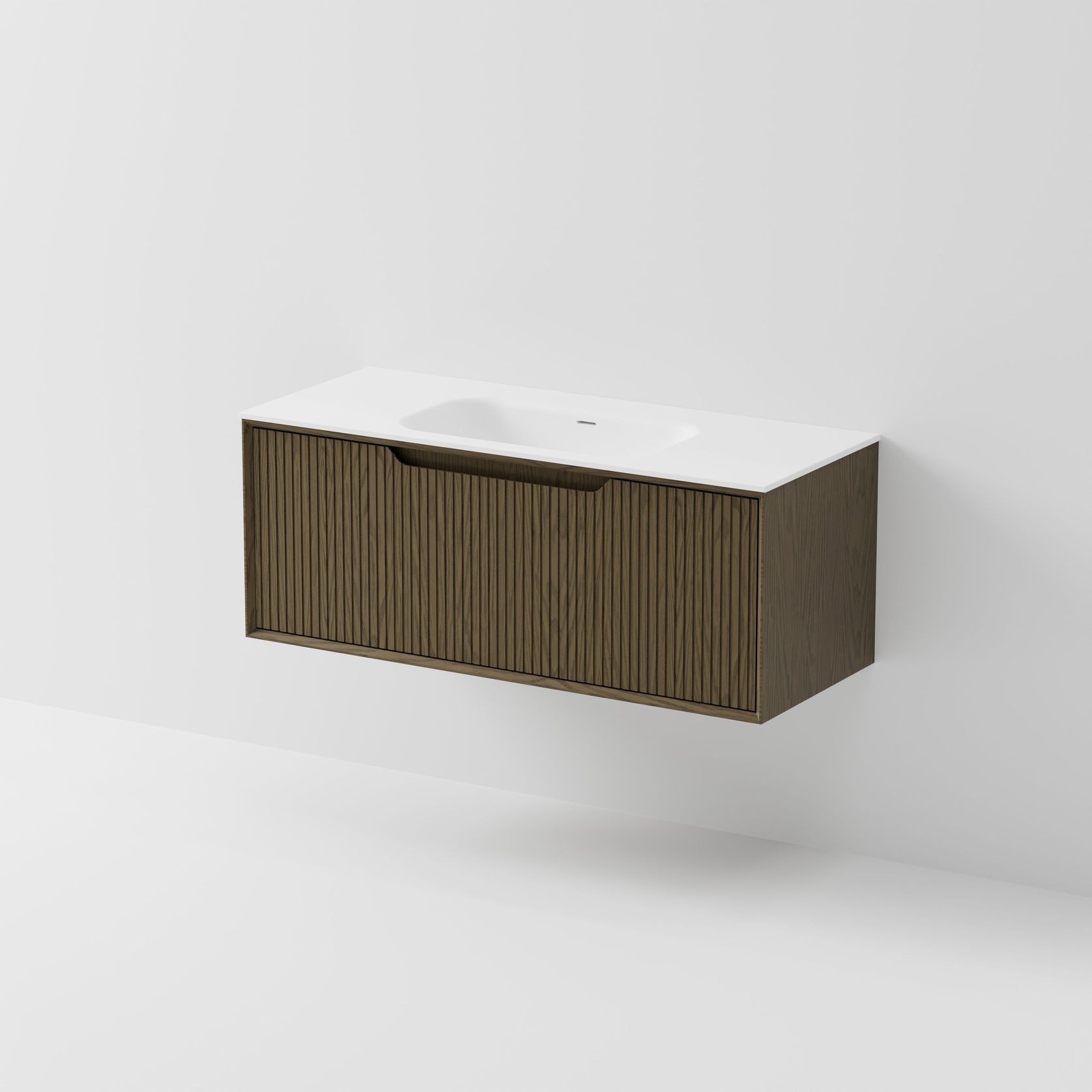 Aria 1200 Wall Hung Vanity | Inset Basin gallery detail image