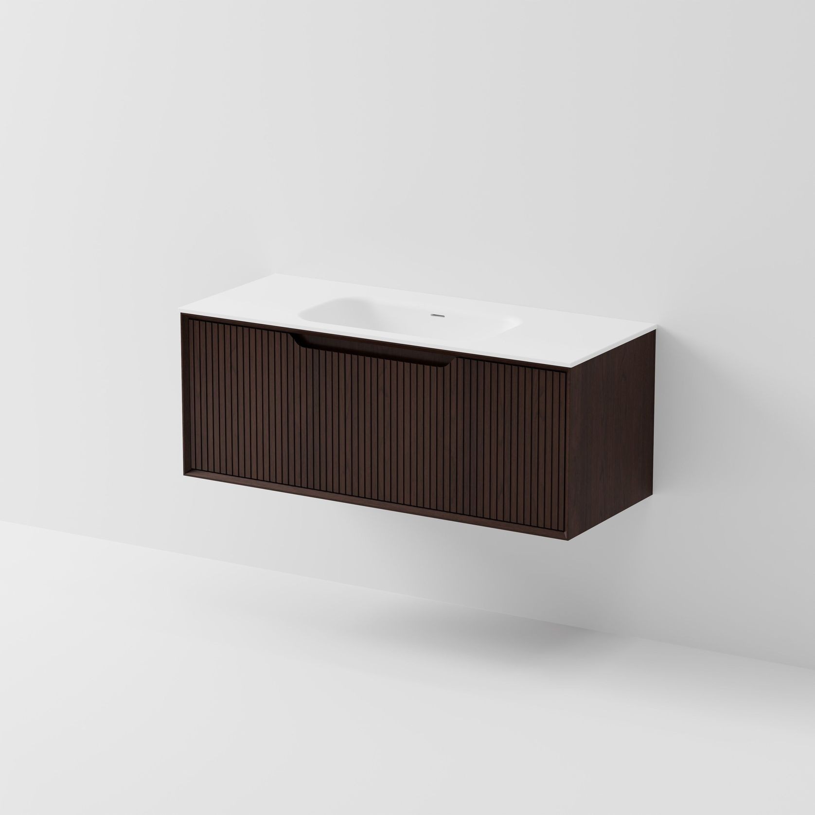 Aria 1200 Wall Hung Vanity | Inset Basin gallery detail image