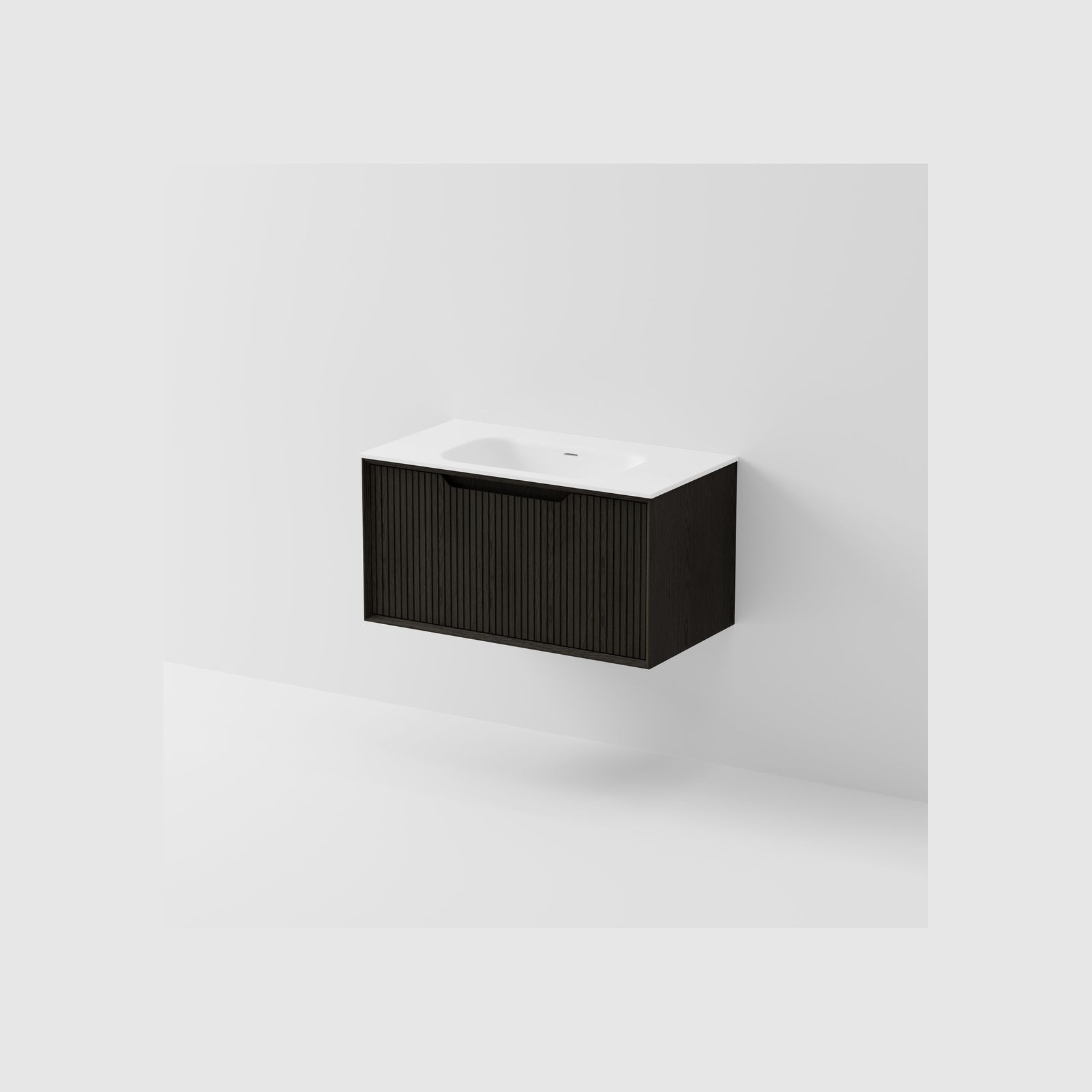 Aria 900 Wall Hung Vanity | Inset Basin gallery detail image