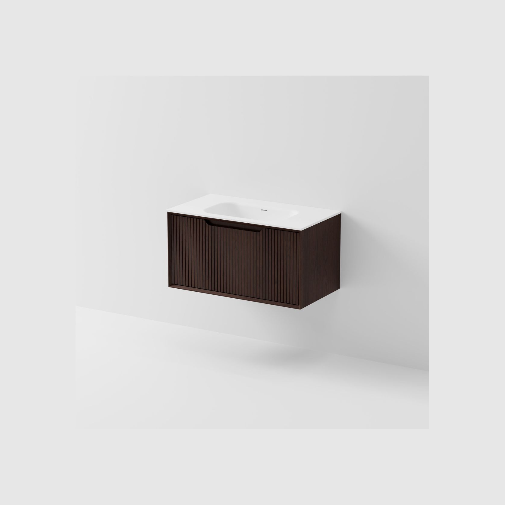Aria 900 Wall Hung Vanity | Inset Basin gallery detail image