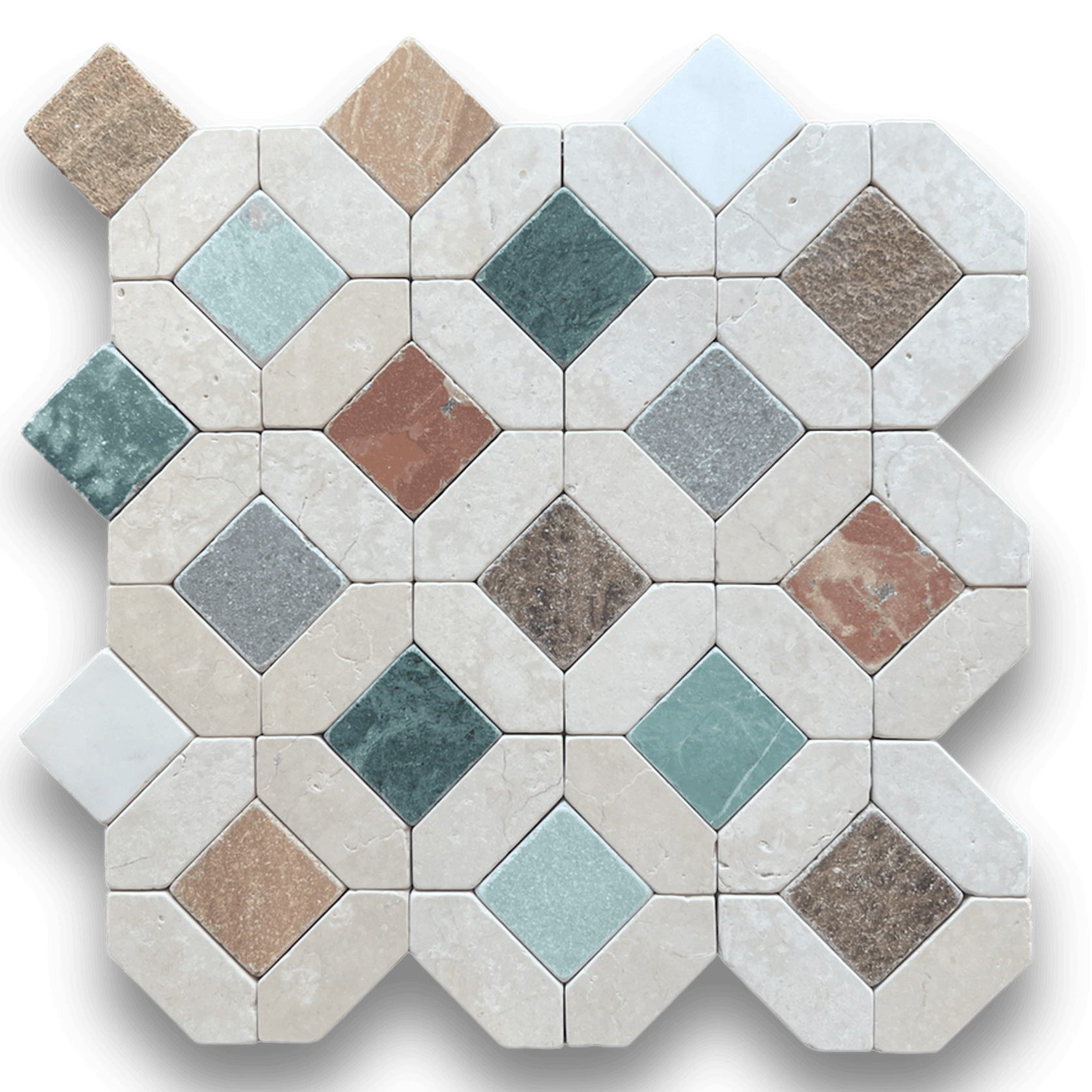 Casablanca 2.0 Tumbled Mosaic gallery detail image