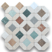 Casablanca 2.0 Tumbled Mosaic gallery detail image