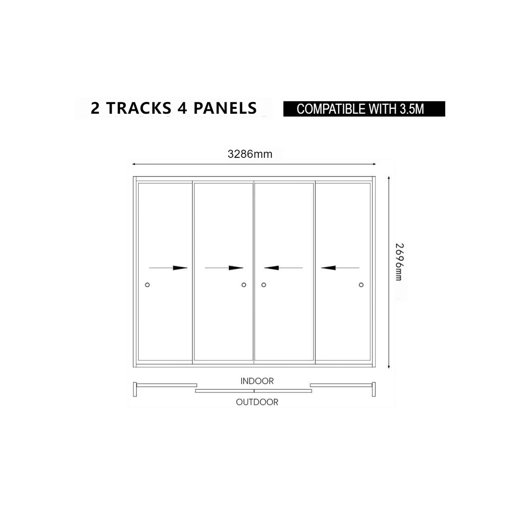 Glass Sliding Door For Caribbean Wall Mounted Pergola gallery detail image