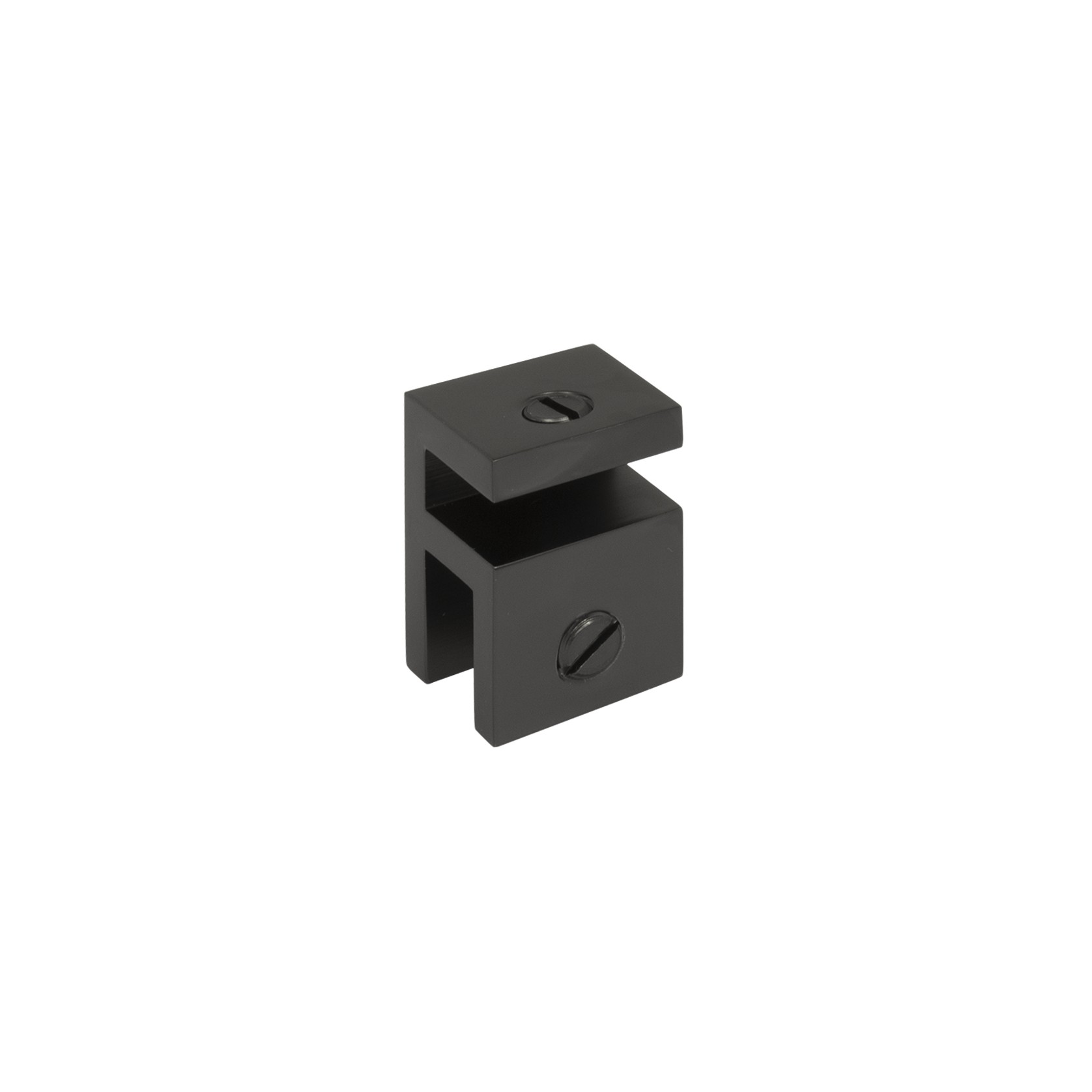 Buddy Shower Glass Bracket Aged Iron / Gunmetal gallery detail image