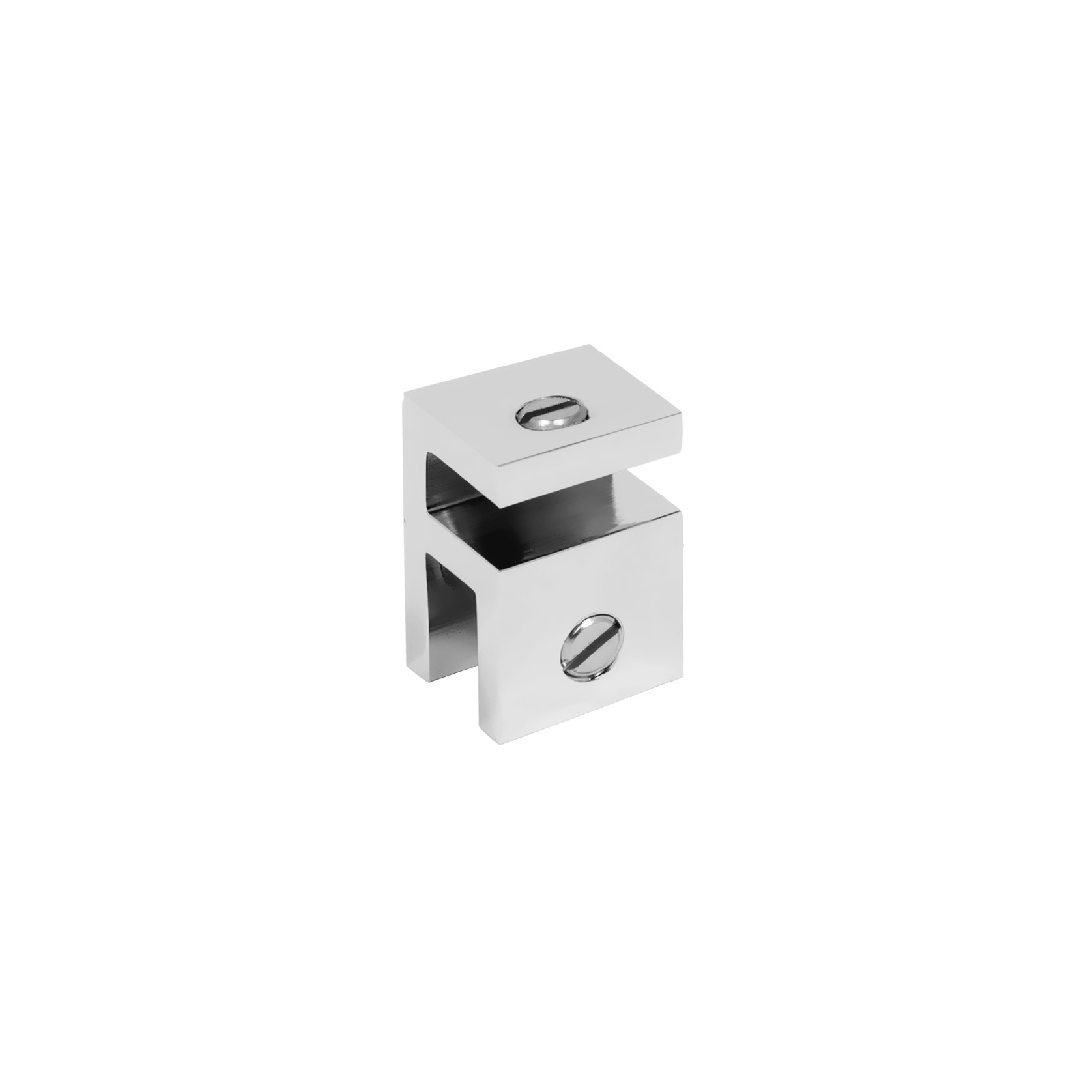 Buddy Shower Glass Bracket Matt White gallery detail image