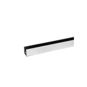 Buddy 18 x 18mm Shower Glass Channel Chrome gallery detail image