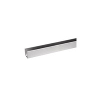 Buddy 18 x 18mm Shower Glass Channel Matt White gallery detail image