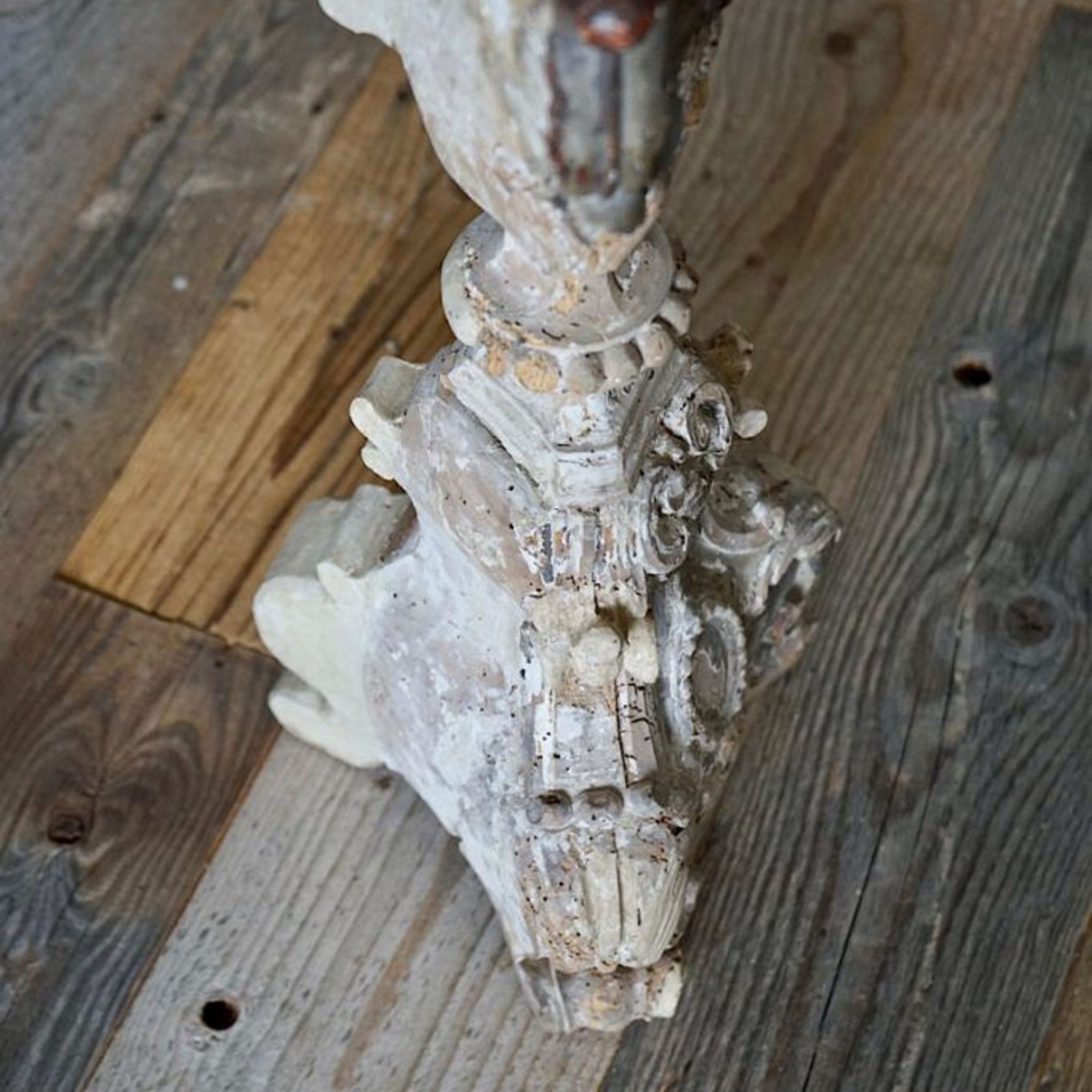 Large Italian 18th Century Torchere Candlestick gallery detail image